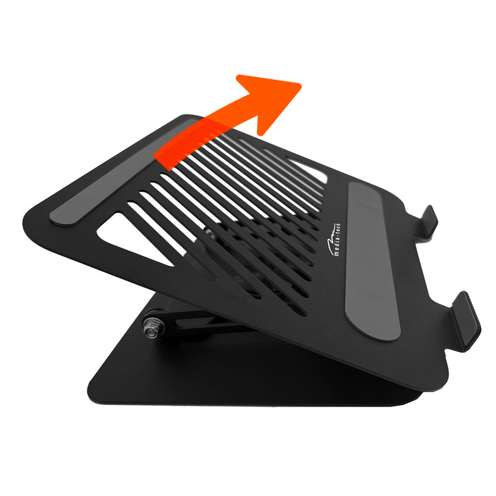Media-Tech MT2662 Soporte ergonómico ajustable y giratorio para portátil 10-17