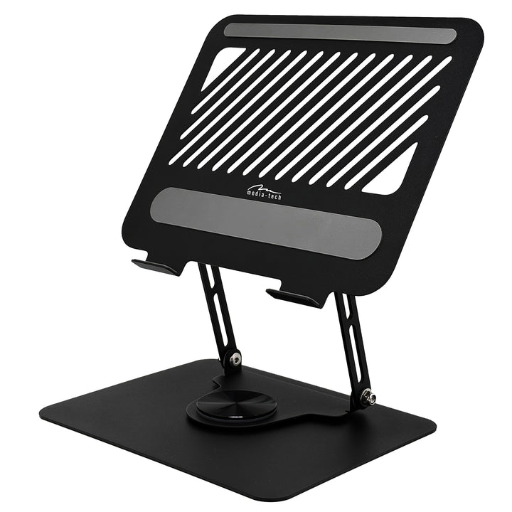 Media-Tech MT2662 Soporte ergonómico ajustable y giratorio para portátil 10-17