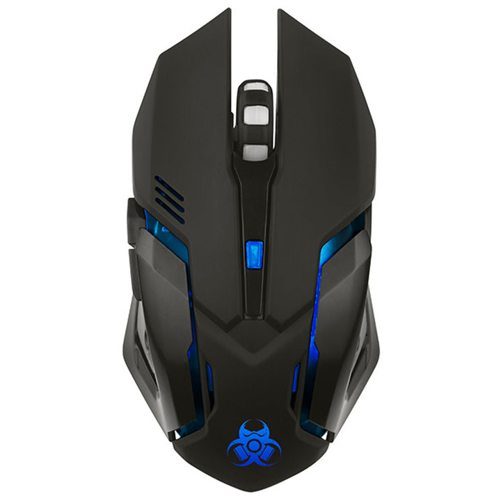 Ratón para juegos Tracer, inalámbrico, batería de 500 mAh, 3200 PPP, Gamezone Rocky RF Nano