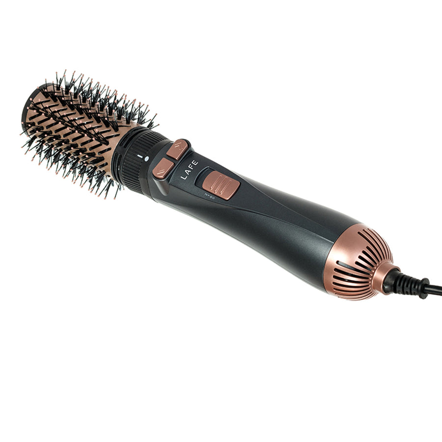 LAFE rizador/secador giratorio, 2 velocidades, 3 niveles de calor, ionización, 1200W, Sleek and Shine Style