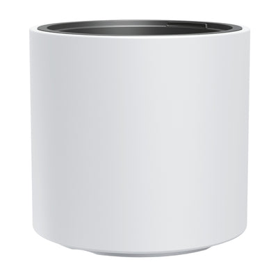 Maceta Prosperplast, con inserto, resistente a las heladas, altura 38cm, blanco, Heos