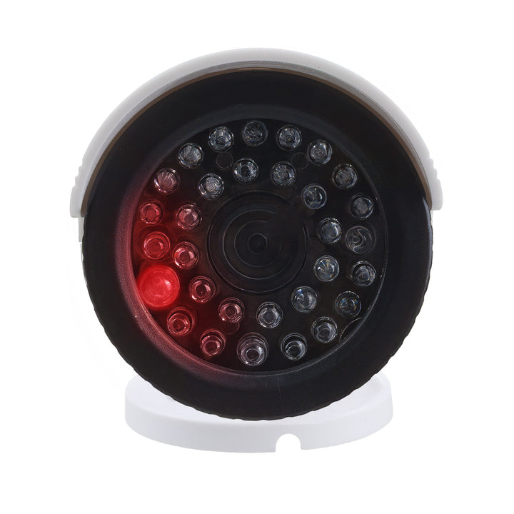 Cámara tubular falsa, diodos IR LED, blanca, alimentación 2xAA (no incluidas), ABS, IR1800 W
