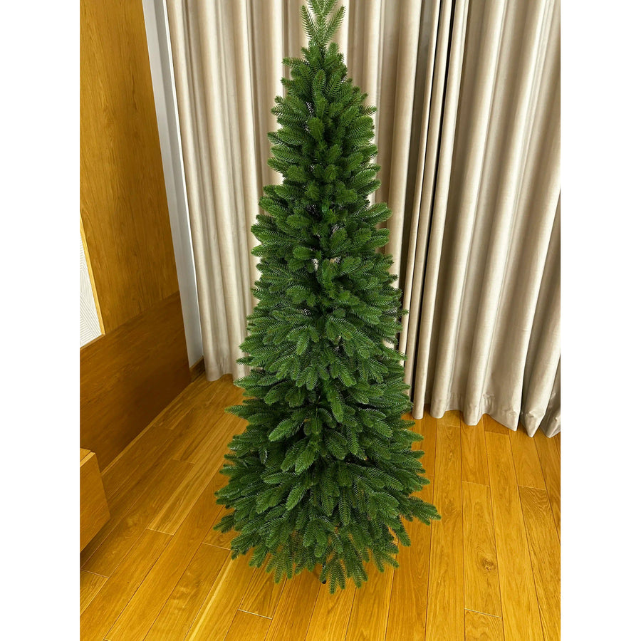 Árbol de Navidad artificial, abeto columnar, ramas PE, altura 180 cm