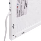 Calefactor por infrarrojos Cronos, 800 W, superficie mate, ultrafino, Carbon P800