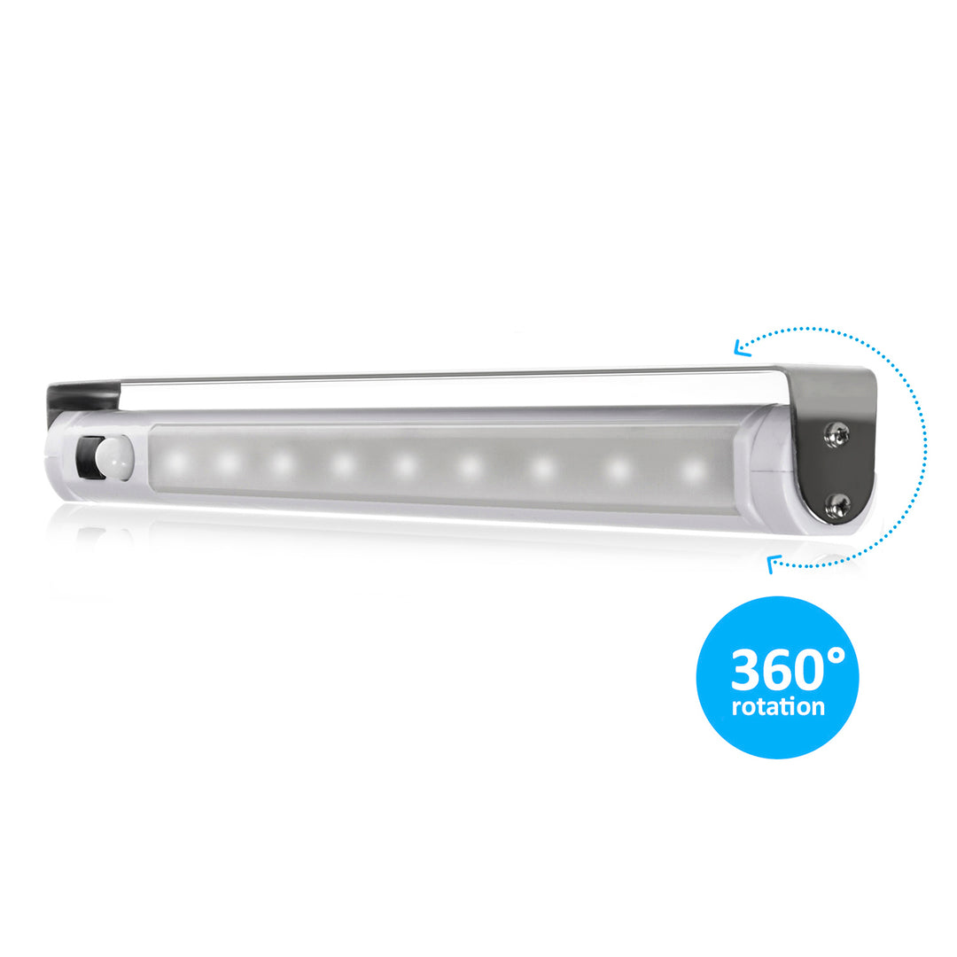 Pilas para sensor PIR de luz de cocina bajo el armario