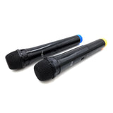 Dos micrófonos inalámbricos con receptor USB para altavoz con función karaoke, Mediatech MT395