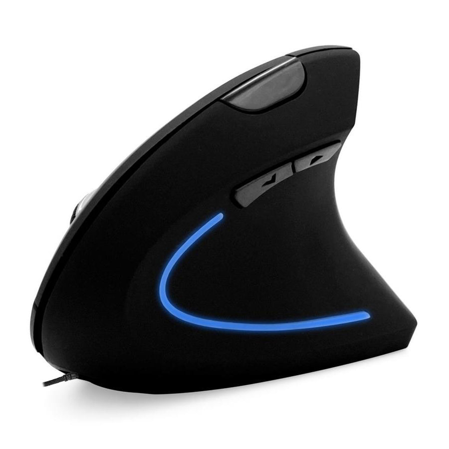 Ratón óptico vertical Vertic, con cable, óptico, 6400 DPI, 5 botones, MT1122