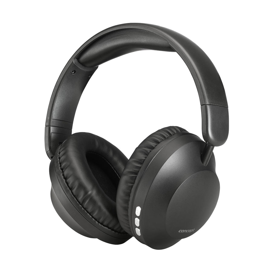 Auriculares intrauditivos inalámbricos Concept SoundJoy, hasta 45 horas de reproducción, Bluetooth 6.0, carga rápida, cancelación activa del ruido hasta 18 dB, negro, HS4080