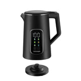 Concept RK3385 Hervidor eléctrico, 1,7L, control de temperatura, pantalla LED, superficie Cool touch, indicador de nivel de agua