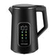 Concept RK3385 Hervidor eléctrico, 1,7L, control de temperatura, pantalla LED, superficie Cool touch, indicador de nivel de agua