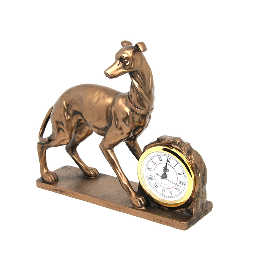 Figurita de perro, Cuadro, Reloj, Escultura decorativa de bronce, Reina Isabel
