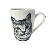 Taza de porcelana Reina Isabel, gata americana de pelo corto, 350ml, Q1-05195