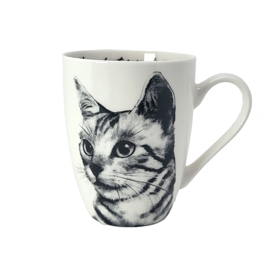 Taza de porcelana Reina Isabel, gato Sokake, 350ml, Q1-05218
