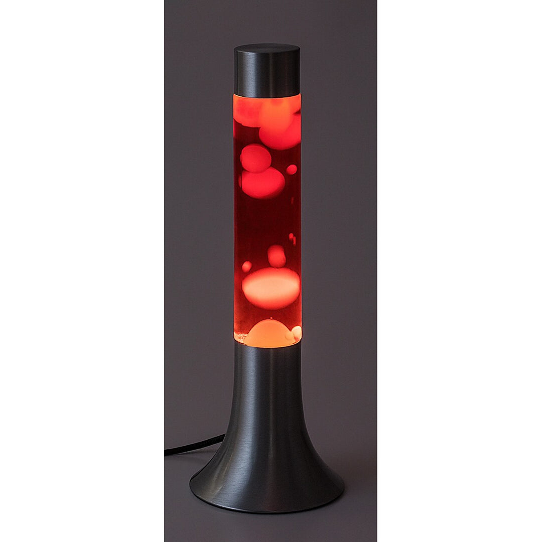 Lámpara de lava LED Rabalux, 25 W, 3000 K, roja, Poppilol