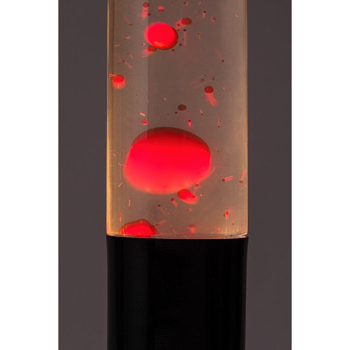 Lámpara de lava LED Rabalux, potencia 25 W, 3000 K, cera roja, Lavastic