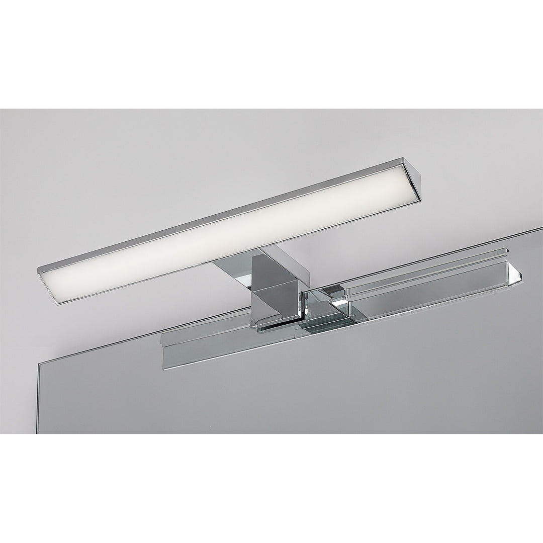 Rabalux lámpara de baño, potencia 6W, blanco natural 4000K, IP44. cromo, Loric