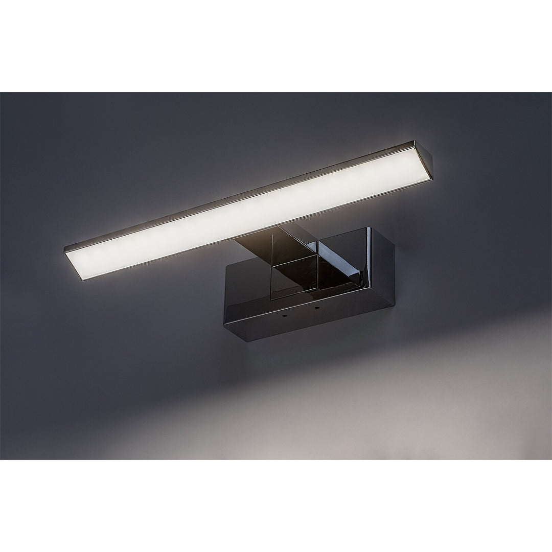 Rabalux lámpara de baño, potencia 6W, blanco natural 4000K, IP44. cromo, Loric