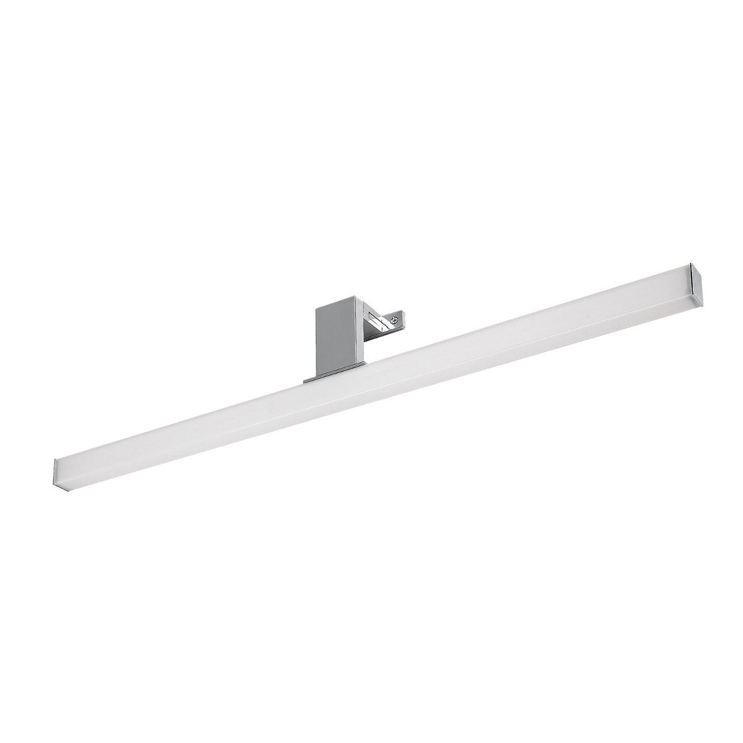 Lámpara de baño Rabalux, potencia 9 W, blanco natural 4000 K, IP44, cromada, Oliro