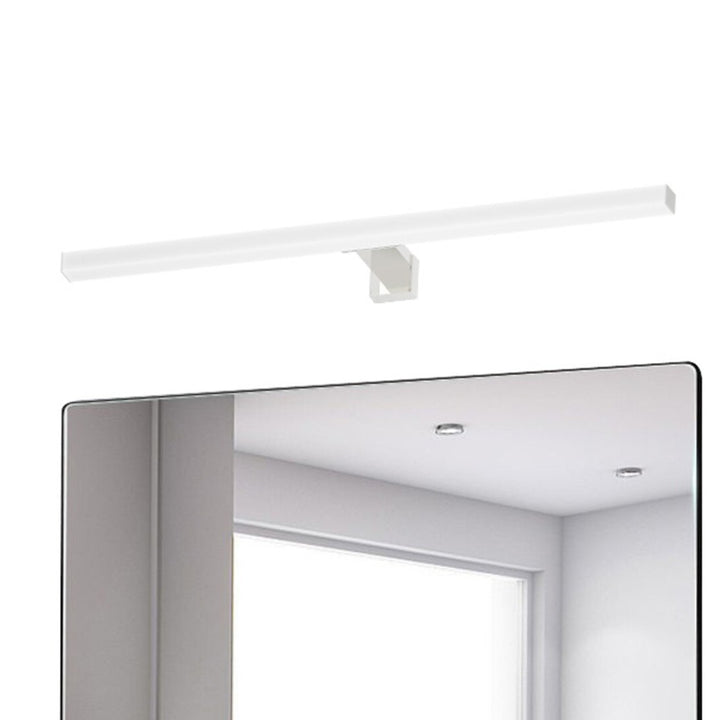 Lámpara de baño Rabalux, potencia 9 W, blanco natural 4000 K, IP44, cromada, Oliro
