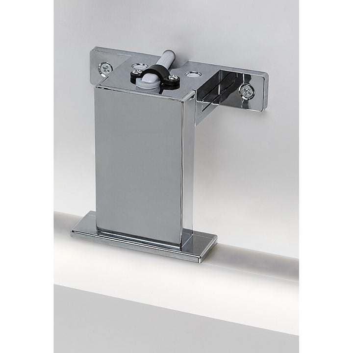 Lámpara de baño Rabalux, potencia 9 W, blanco natural 4000 K, IP44, cromada, Oliro