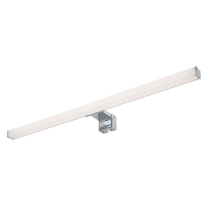 Lámpara de baño Rabalux, potencia 9 W, blanco natural 4000 K, IP44, cromada, Oliro