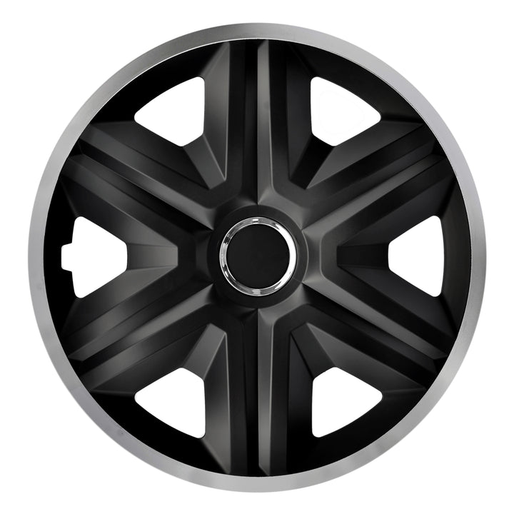 Tapacubos universal 15'' NRM Fast Lux plata 1 ud.