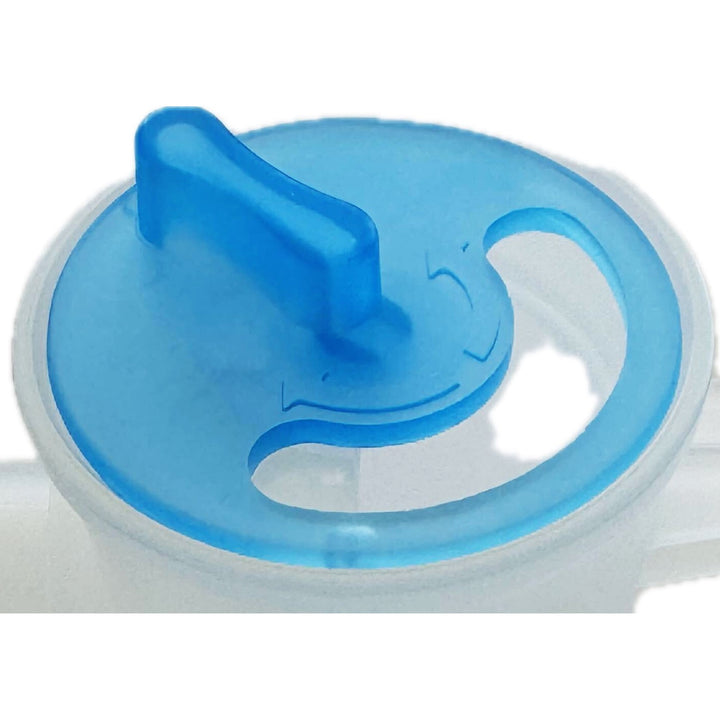 Juego de accesorios de inhalación/nebulización Omnibus, nebulizador grande de 12 ml, color azul, 5 filtros de repuesto, control de velocidad