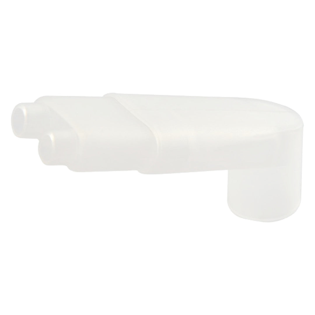 Juego de accesorios de inhalación/nebulización Omnibus, nebulizador grande de 12 ml, color azul, 5 filtros de repuesto, control de velocidad