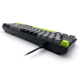 Teclado mecánico 60% RED CORE MX60 MT1260, iluminación de teclas, Mediatech