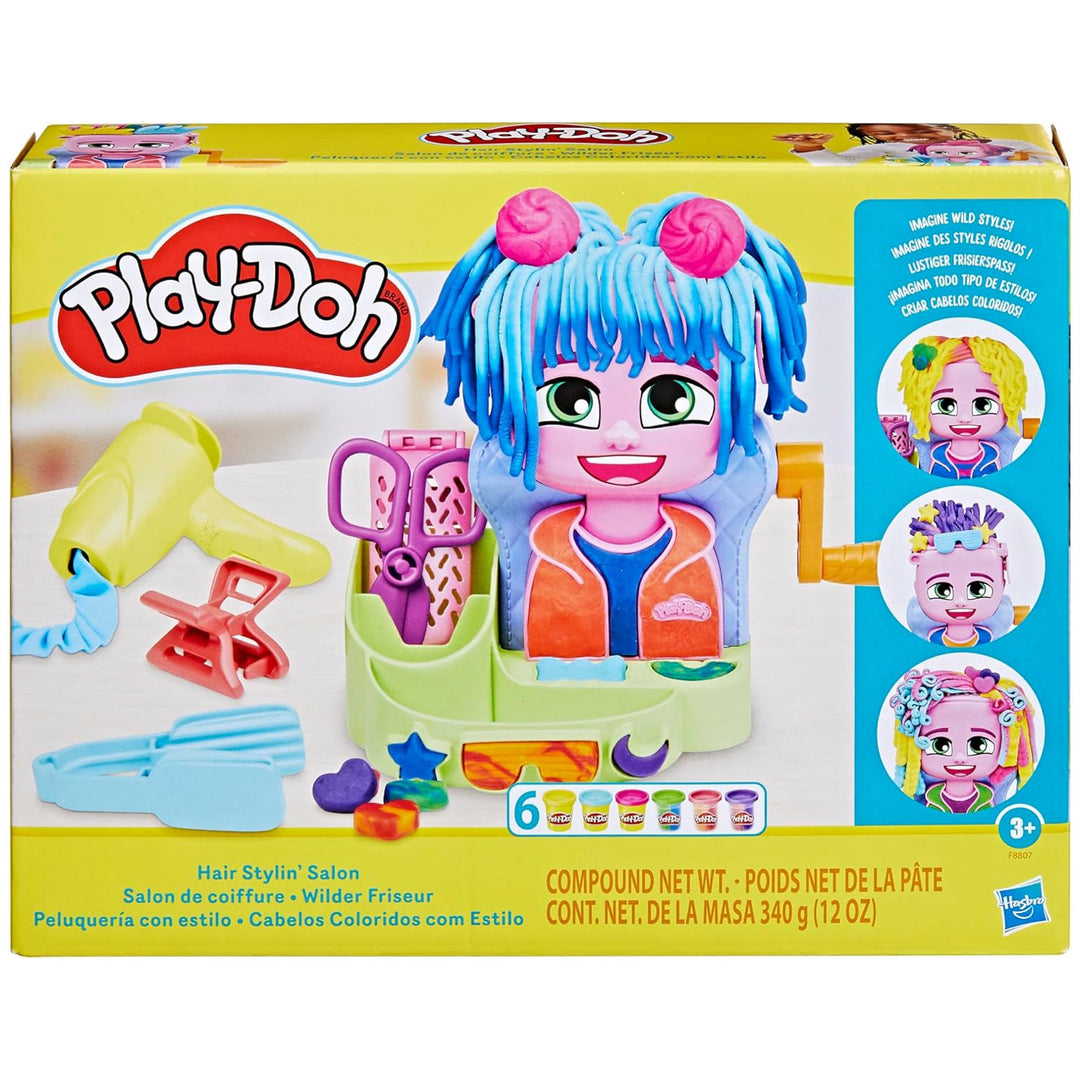 Peluquería Play-Doh, juguete creativo, pastryoline, F8807
