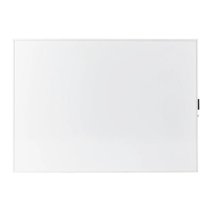 Calefactor por infrarrojos Cronos, 500W, blanco, antialérgico, ultrafino, superficie mate, calienta hasta 14m2, Synthelith PRO CRP-500TWP Blanco