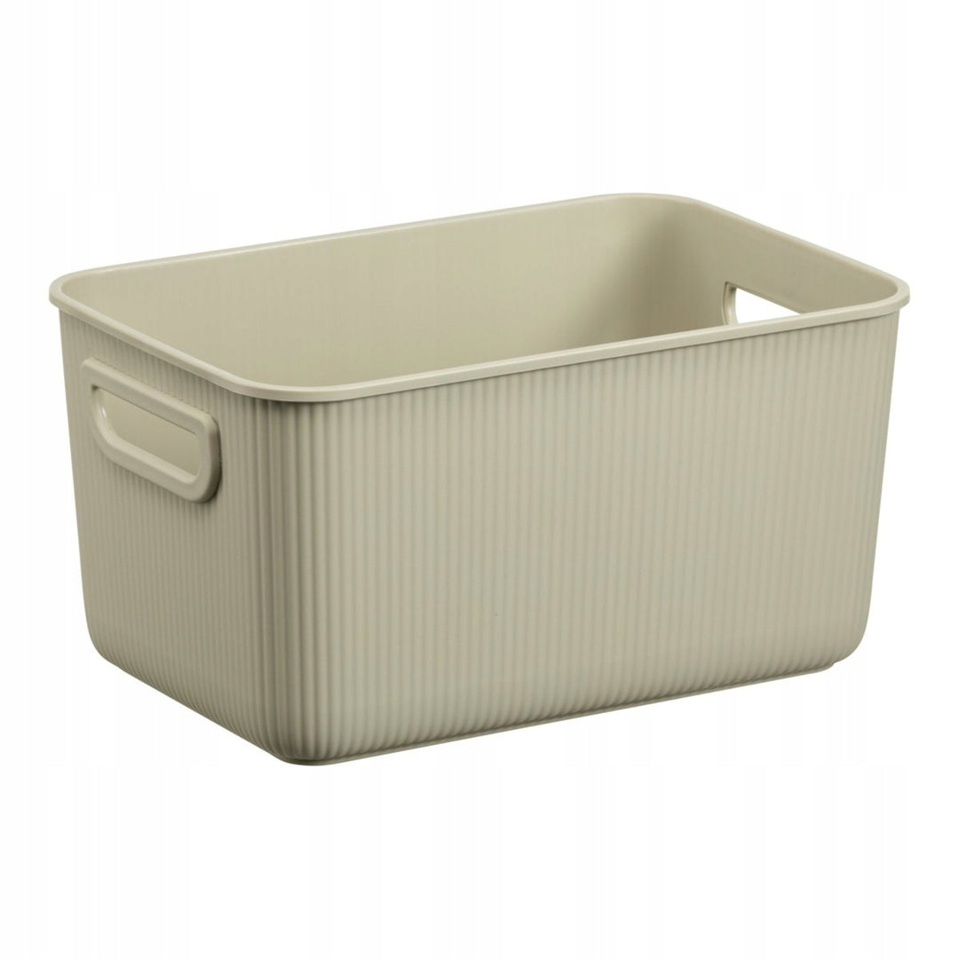 Recipiente de almacenamiento Akita Plast Team, beige, 5L, 100% reciclado, 60830802