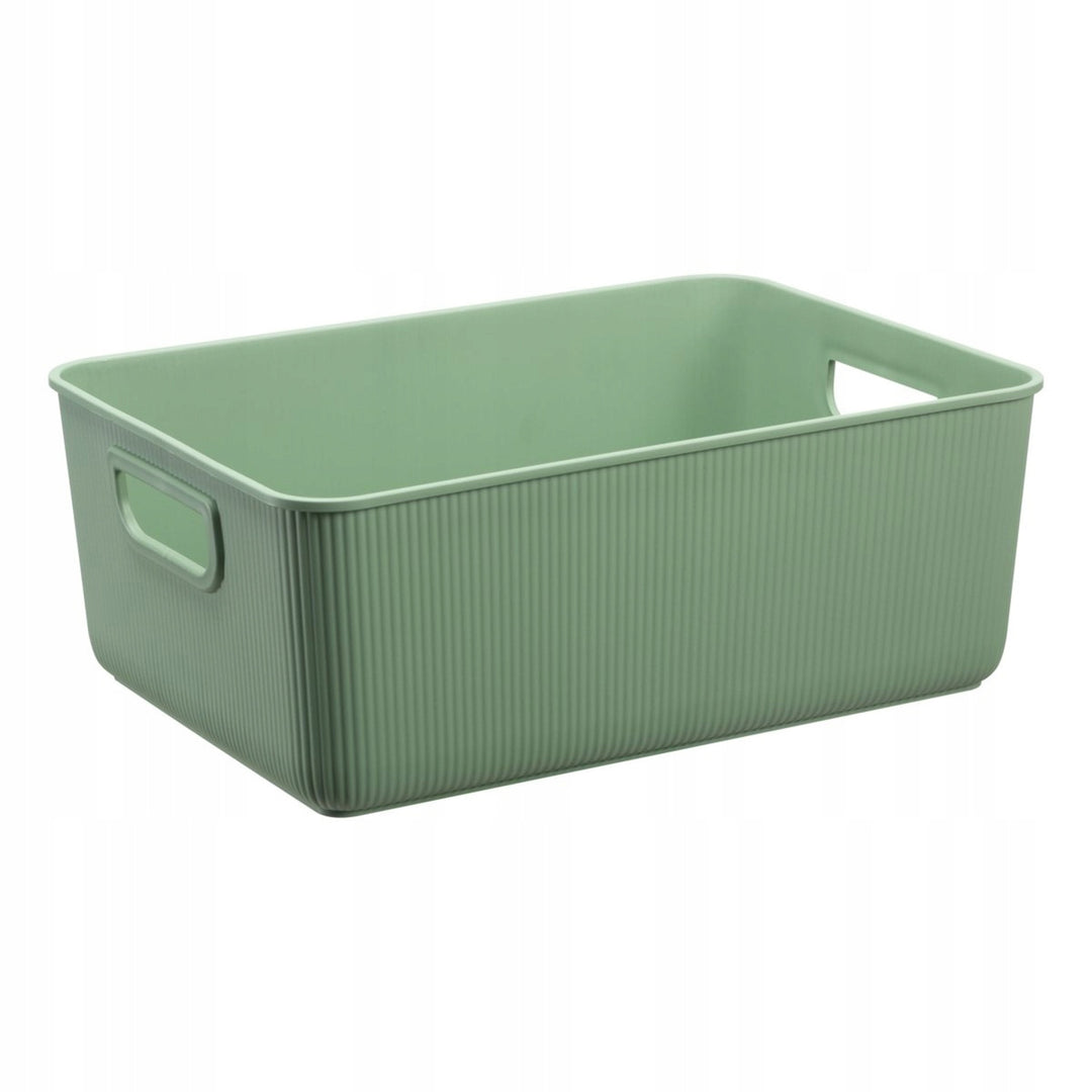 Recipiente de almacenamiento Akita Plast Team, verde, 10L, 100% reciclado, 60840801