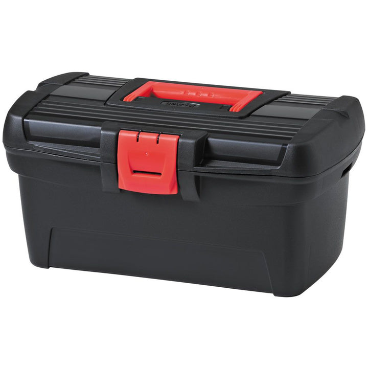 Caja de herramientas Curver, organizador con compartimentos, negro, Herobox Basic 13'' 221694