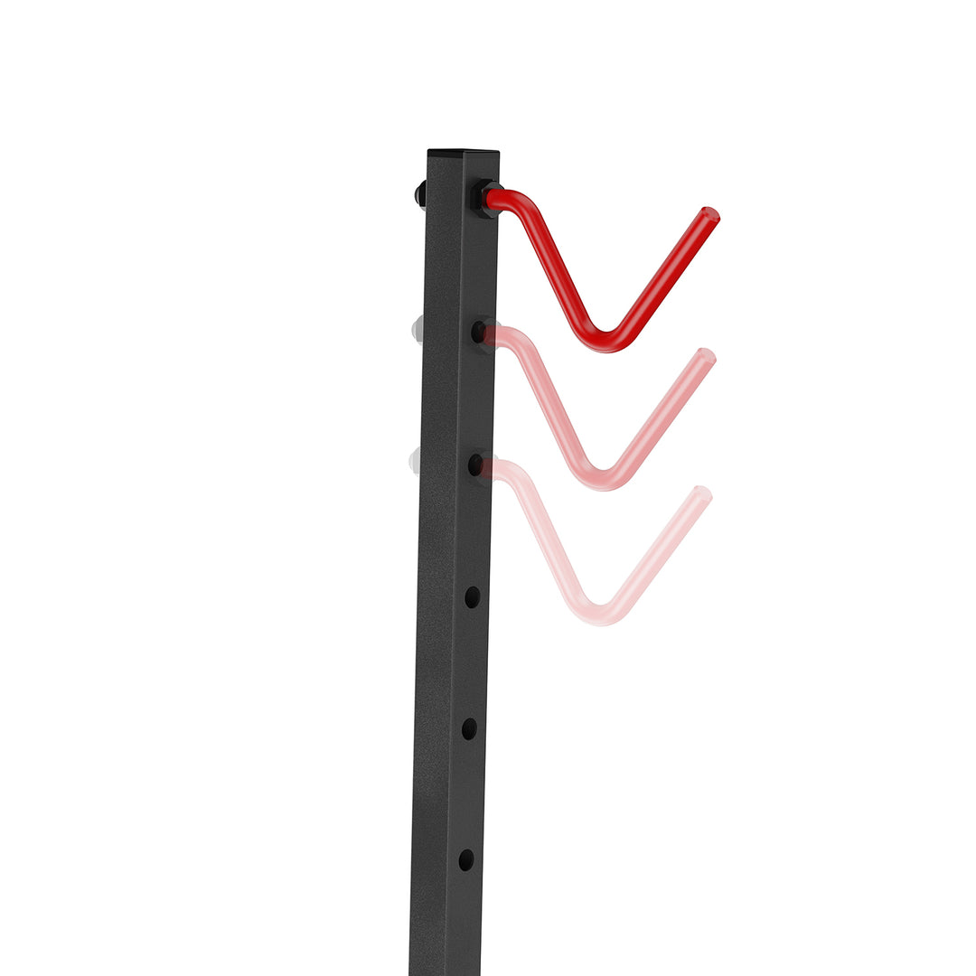 Soporte de suelo para bicicletas Maclean, independiente, horizontal/vertical, para almacenamiento, acero, carga máxima de 35 kg, MC-170
