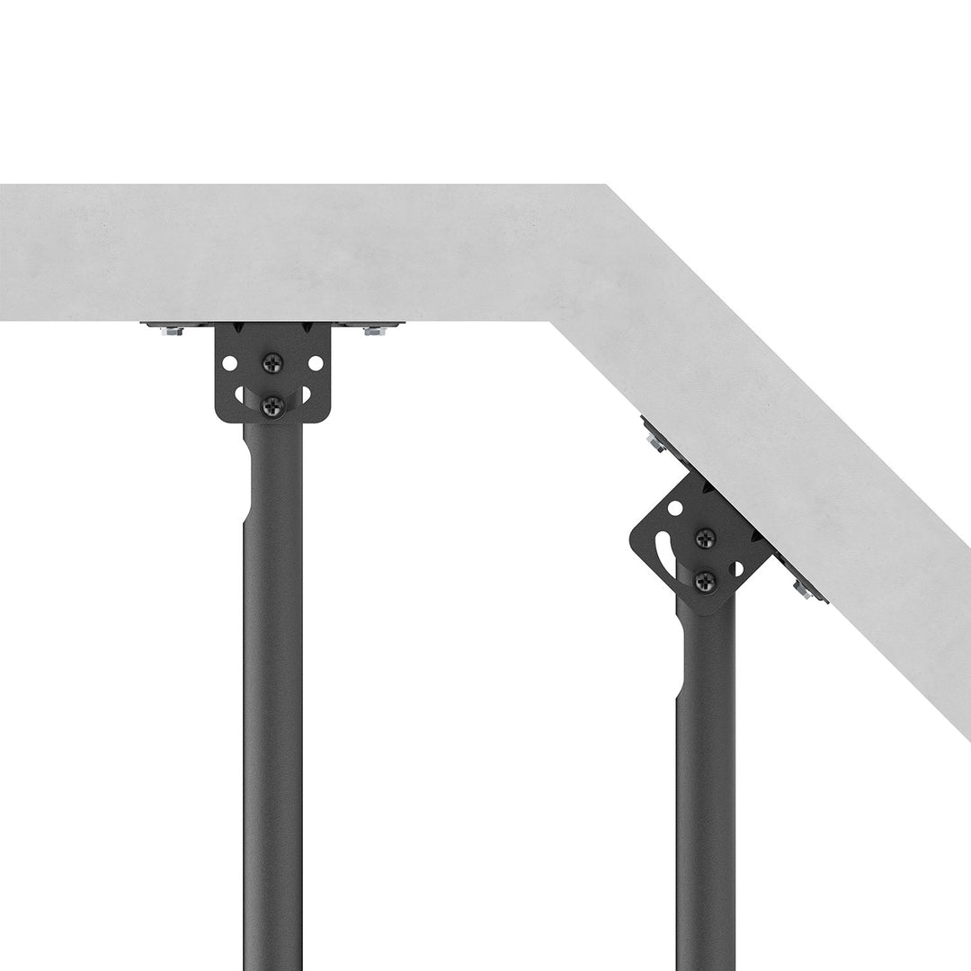 Soporte / colgador de techo para televisores Maclean, carga máxima de 35 kg, 23-55", VESA máximo 400x400, MC-174