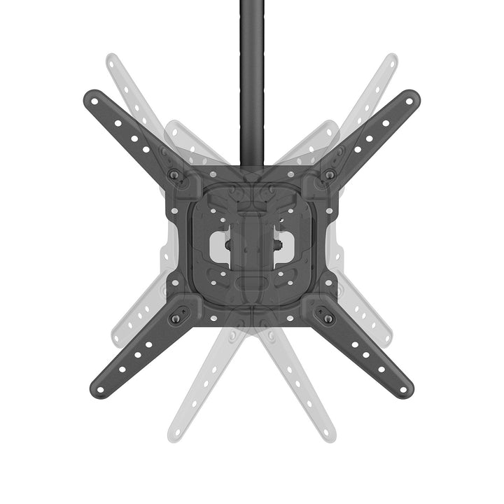 Soporte / colgador de techo para televisores Maclean, carga máxima de 35 kg, 23-55", VESA máximo 400x400, MC-174