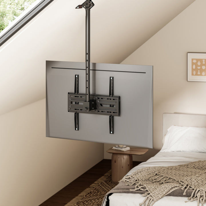 Soporte / colgador de techo para televisor Maclean, carga máxima de 50 kg, 37-75", VESA máximo 400x400, MC-175
