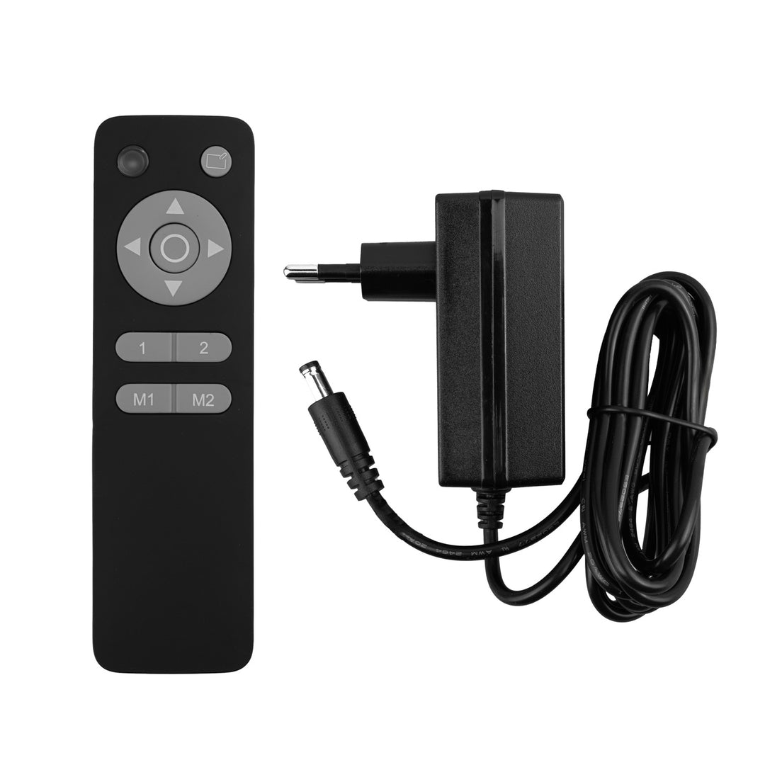 Soporte eléctrico para televisor Maclean, de techo, compatible con Tuya, VESA máx. 800x400, para televisores de 43-86", máx. 55 kg, MC-176 T