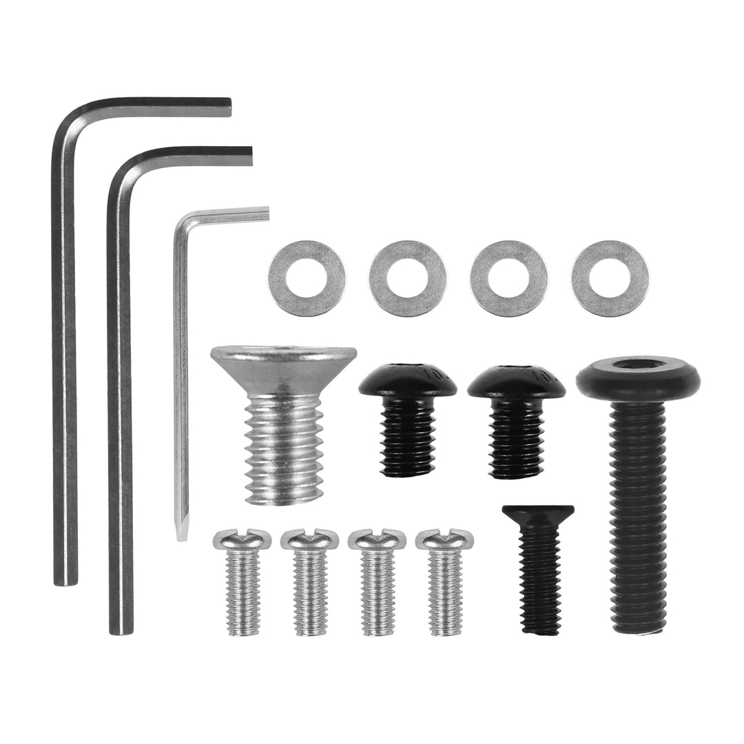Soporte / colgador para monitor Ergo Office, resorte de gas, 17"-32", 1-10 kg, negro mate, VESA máx. 100x100, ER-691 B