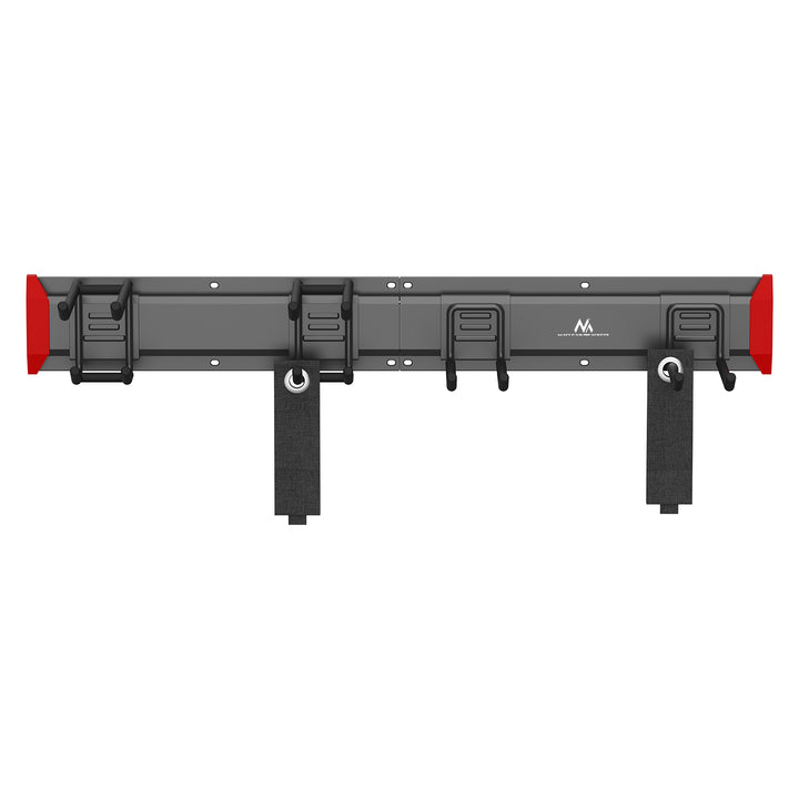 Organizador de pared para herramientas Maclean, de acero, carga máxima de 136 kg, anchura de 816 mm, MC-178