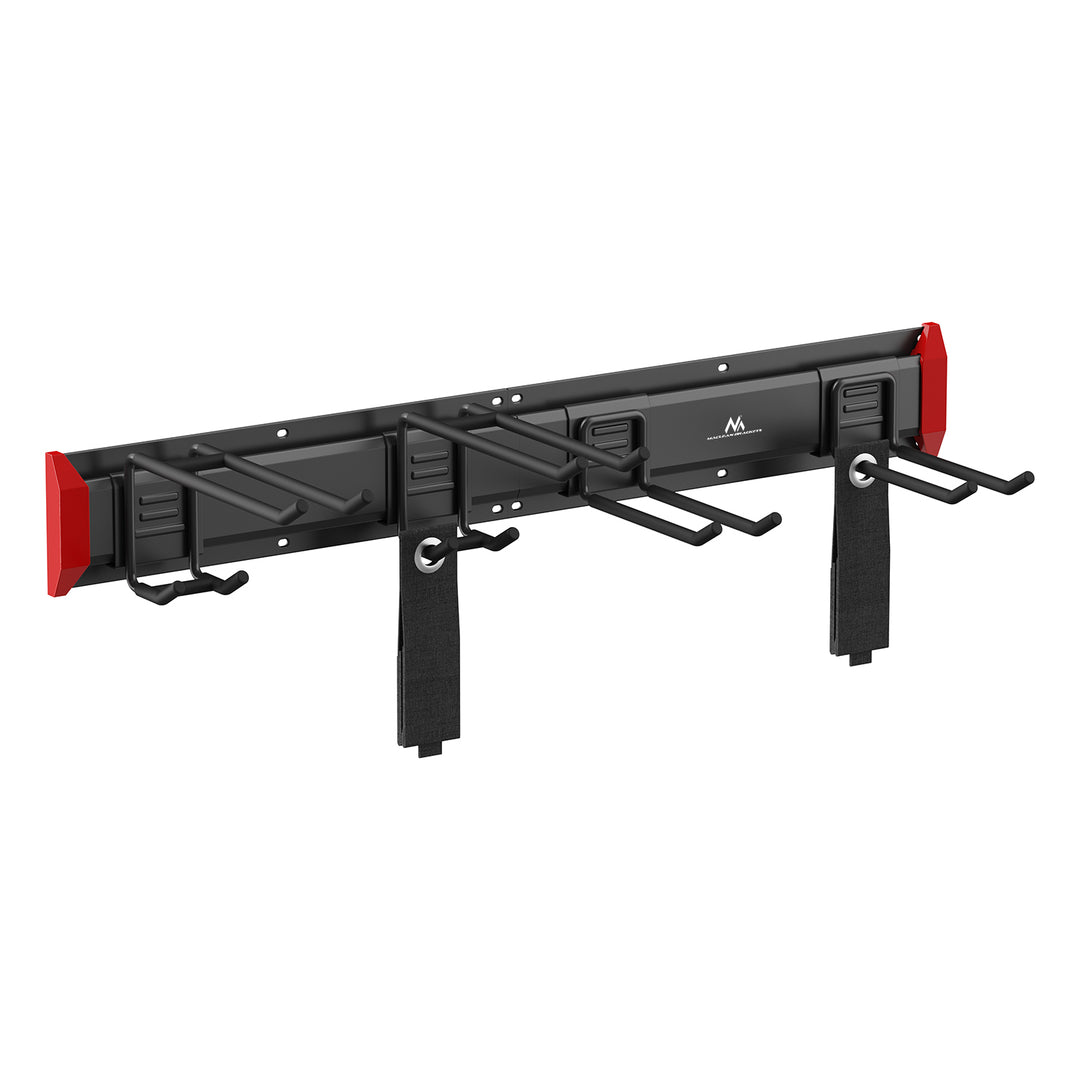 Organizador de pared para herramientas Maclean, de acero, carga máxima de 136 kg, anchura de 816 mm, MC-178