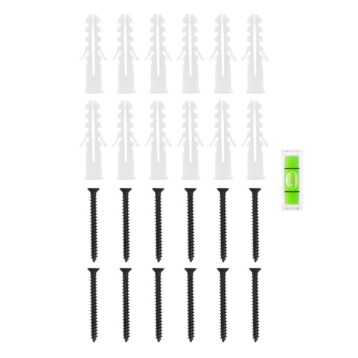 Organizador de pared para herramientas Maclean, de acero, carga máxima de 136 kg, anchura de 816 mm, MC-178