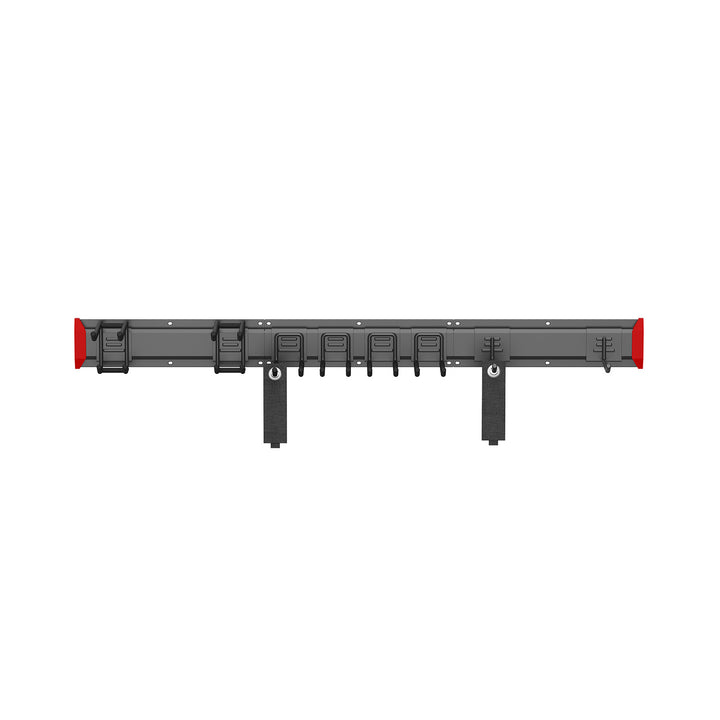 Organizador de pared para herramientas Maclean, de acero, carga máxima de 228 kg, anchura de 1222 mm, MC-179