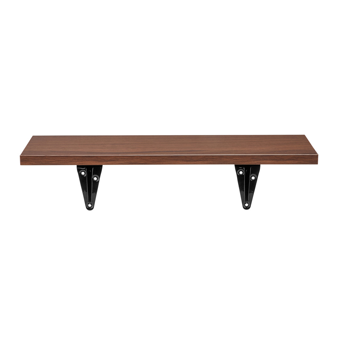 Estantes de pared Maclean, juego de 12 piezas, 8 kg máx., para montaje en pared, MC-331