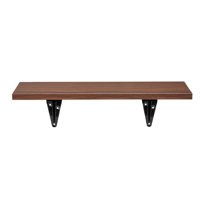 Estantes de pared Maclean, juego de 18 piezas, 8 kg máx., para montaje en pared, MC-331