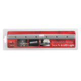 Lámpara de cocina bajo armario Maclean 6LED, oblonga, con sensor de movimiento, 5xAA, MCE123 + 5x pila alcalina AAA Varta Industrial