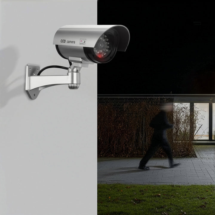 Cámara simulada con LED intermitente IR1100 S IR externo + 2 pilas Varta Industrial AA