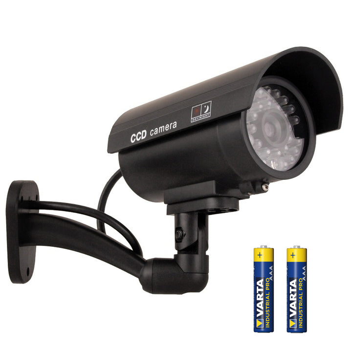 Atrapa IR9000 B Cámara IR LED czarna + 2x bateria AAA Varta Industrial