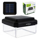 Lámpara LED solar para poste GreenBlue, 80 x 80 mm, cubierta en forma de sobre, 3200 K, GB127 WW
